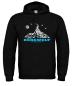 Preview: Bergwelt® Hoodie Steinbock auf Alpengipfel | Brustdruck mittig | Kapuzen-Sweatshirt