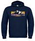 Preview: Bergwelt® Hoodie Retro Motiv | Brustdruck mittig | Kapuzen-Sweatshirt
