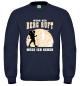 Preview: Bergwelt® Sweatshirt Brustdruck mittig | Wenn der Berg ruft, muss ich gehen