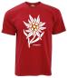 Preview: Edelweiß | T-Shirt, Brustdruck mittig