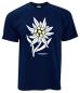 Preview: Edelweiß | T-Shirt, Brustdruck mittig