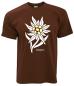 Preview: Edelweiß | T-Shirt, Brustdruck mittig