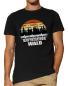 Preview: Herzschlag Bayerischer Wald | T-Shirt, Brustdruck mittig