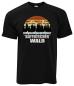 Preview: Herzschlag Bayerischer Wald | T-Shirt, Brustdruck mittig