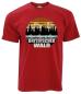 Preview: Herzschlag Bayerischer Wald | T-Shirt, Brustdruck mittig