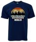 Preview: Herzschlag Bayerischer Wald | T-Shirt, Brustdruck mittig