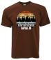 Preview: Herzschlag Bayerischer Wald | T-Shirt, Brustdruck mittig