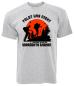 Preview: Folgt uns nicht, manchmal machen wir verrückte Sachen | T-Shirt, Brustdruck mittig