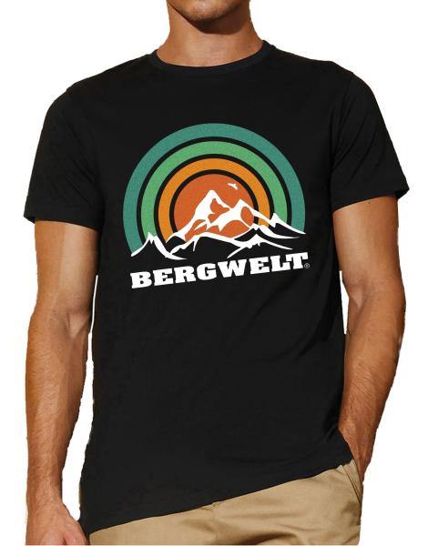 Bergwelt Retro | T-Shirt, Brustdruck mittig